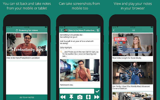 TubersLab - Youtube Notepad chrome谷歌浏览器插件_扩展第4张截图