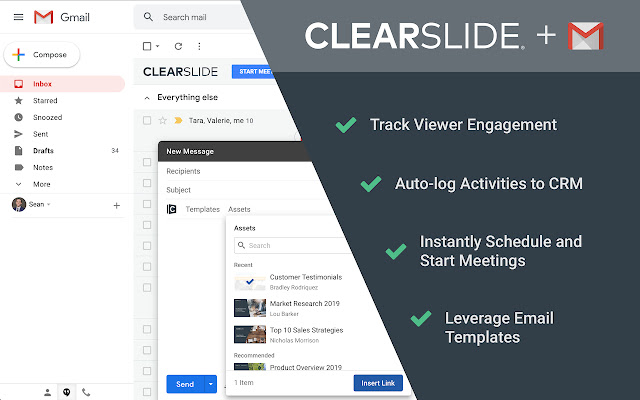 ClearSlide for Gmail chrome谷歌浏览器插件_扩展第1张截图