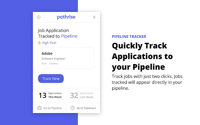 Pathrise Applications Tracker chrome谷歌浏览器插件_扩展第1张截图