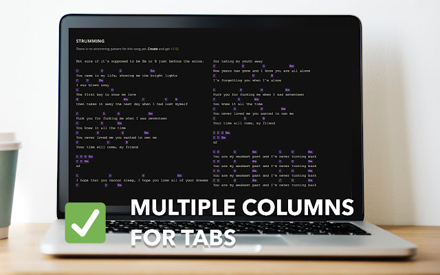 Modest Guitar | Columns for Ultimate-Guitar chrome谷歌浏览器插件_扩展第1张截图