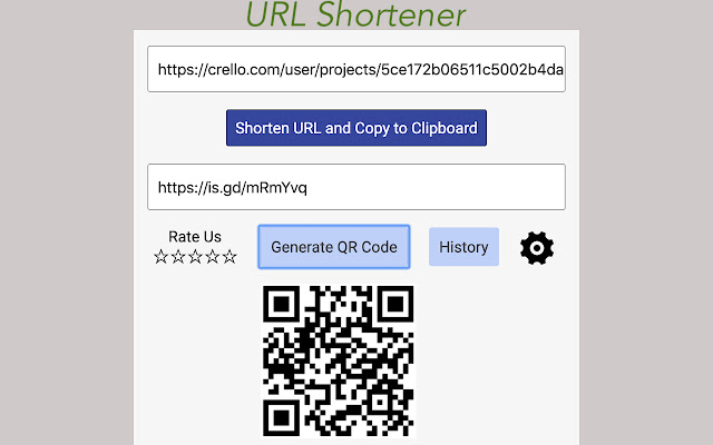 URL Shortener chrome谷歌浏览器插件_扩展第1张截图