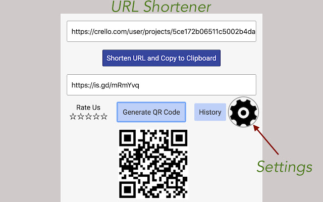 URL Shortener chrome谷歌浏览器插件_扩展第2张截图