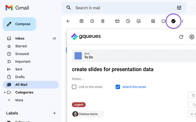 GQueues for Gmail chrome谷歌浏览器插件_扩展第1张截图