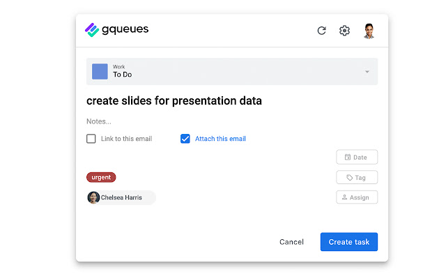 GQueues for Gmail chrome谷歌浏览器插件_扩展第2张截图