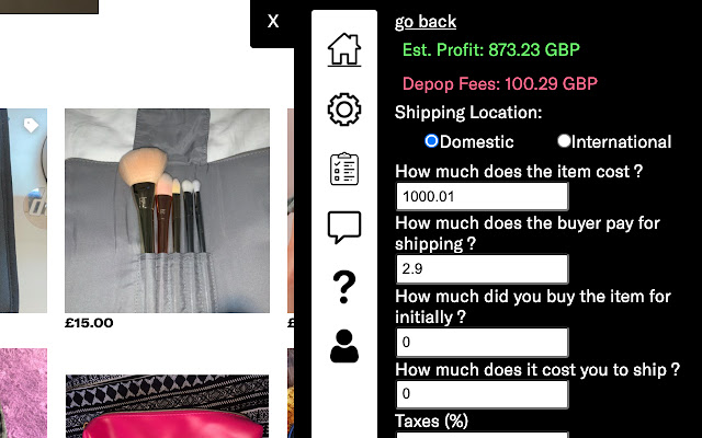 Depop bot - SellerAider - Refresh & Grow chrome谷歌浏览器插件_扩展第4张截图