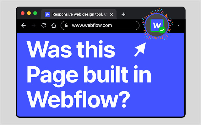 Webflow Checker chrome谷歌浏览器插件_扩展第1张截图