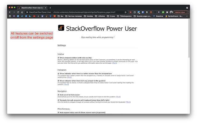 StackOverflow Power User chrome谷歌浏览器插件_扩展第5张截图