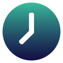 Clock Face: Digital clock for new tab page