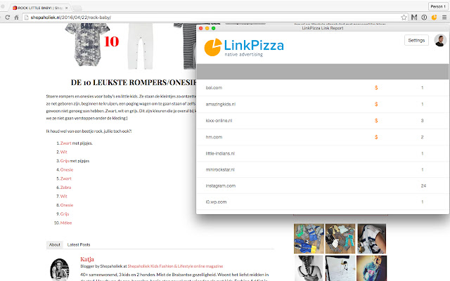 LinkPizza chrome谷歌浏览器插件_扩展第2张截图