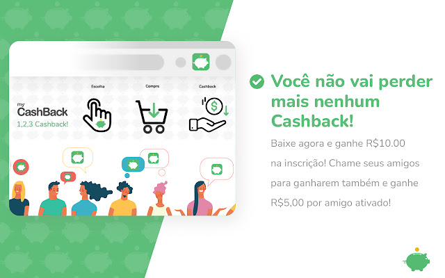 MyCashBack - Reembolso nas suas compras chrome谷歌浏览器插件_扩展第5张截图