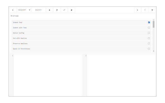 Code Beautifier (JS, CSS, HTML) chrome谷歌浏览器插件_扩展第1张截图