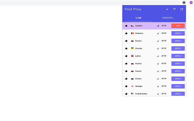 FireX Proxy chrome谷歌浏览器插件_扩展第1张截图