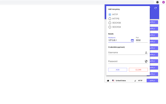 FireX Proxy chrome谷歌浏览器插件_扩展第2张截图