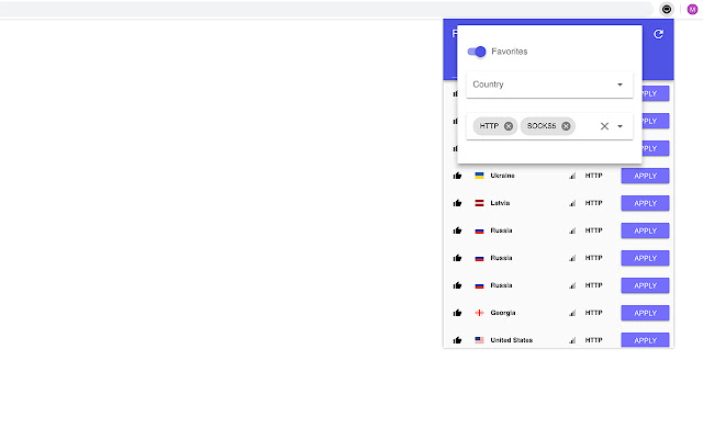 FireX Proxy chrome谷歌浏览器插件_扩展第3张截图