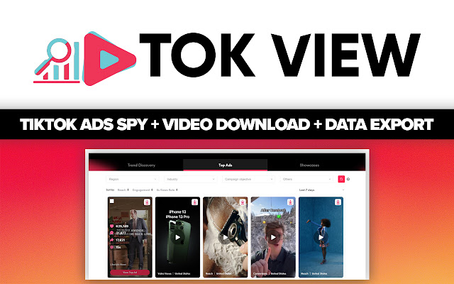 TikTok Ads Video Downloader & Data Export chrome谷歌浏览器插件_扩展第1张截图