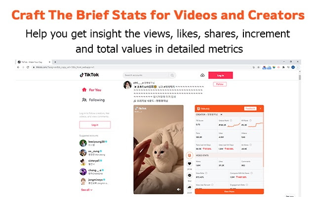 TikBuddy: TikTok Analytics Online Toolkit chrome谷歌浏览器插件_扩展第1张截图