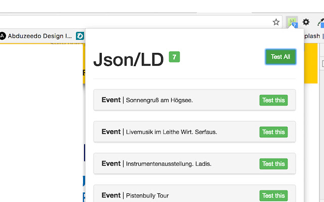 JSON-LD Tester chrome谷歌浏览器插件_扩展第2张截图