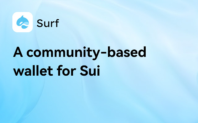 Surf - Sui Wallet chrome谷歌浏览器插件_扩展第1张截图