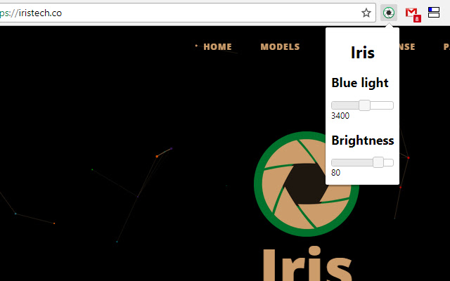 Iris chrome谷歌浏览器插件_扩展第1张截图