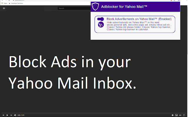 Yahoo Mail™的Adblocker chrome谷歌浏览器插件_扩展第1张截图