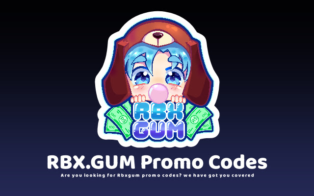 RBX.GUM Promo Codes [Free Robux] chrome谷歌浏览器插件_扩展第1张截图