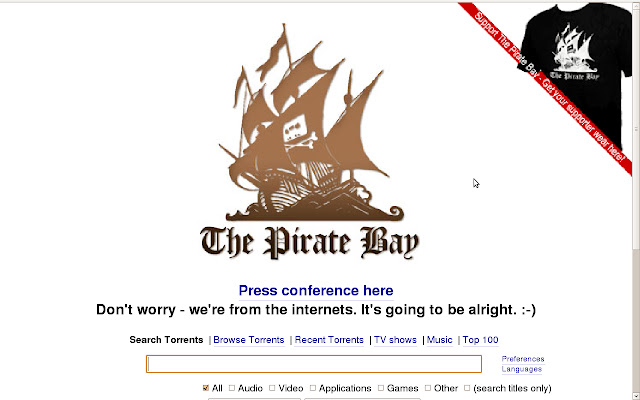 The Piratebay Forwarder chrome谷歌浏览器插件_扩展第2张截图