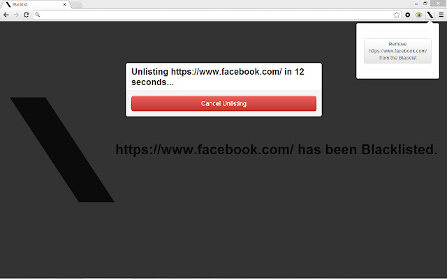 Blacklist chrome谷歌浏览器插件_扩展第2张截图