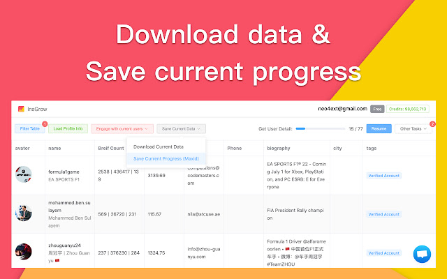 InsGrow - Social Media Automation Tool chrome谷歌浏览器插件_扩展第4张截图