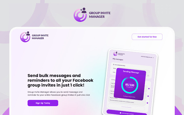 Group Invite Manager chrome谷歌浏览器插件_扩展第2张截图