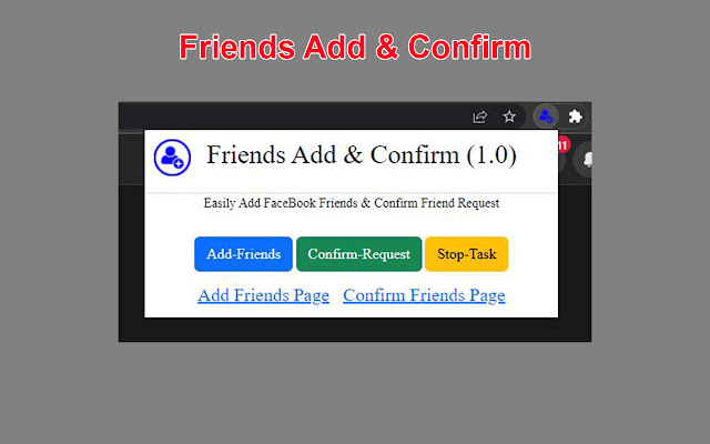 Friends Add & Confirm chrome谷歌浏览器插件_扩展第4张截图