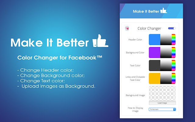 Color Changer for Facebook™ -  换色器 chrome谷歌浏览器插件_扩展第1张截图