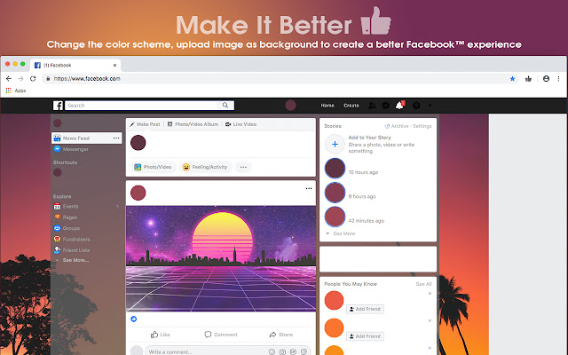Color Changer for Facebook™ -  换色器 chrome谷歌浏览器插件_扩展第3张截图
