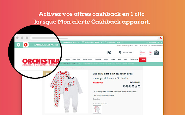 Mon alerte Cashback Orchestra chrome谷歌浏览器插件_扩展第2张截图