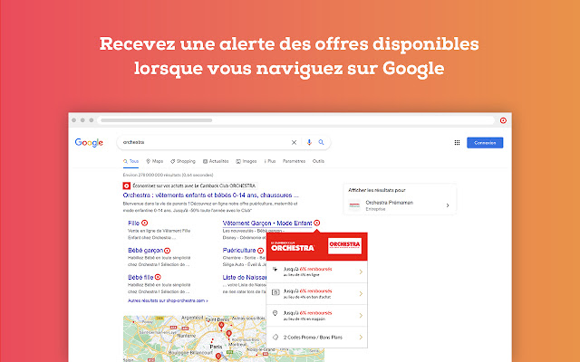 Mon alerte Cashback Orchestra chrome谷歌浏览器插件_扩展第3张截图