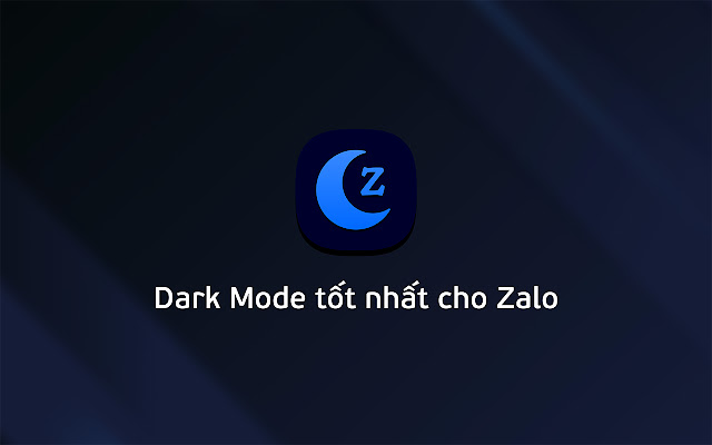 ZaDark – Zalo Dark Mode chrome谷歌浏览器插件_扩展第1张截图