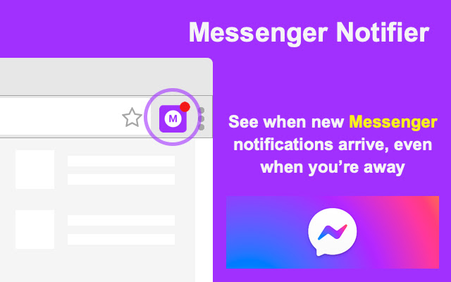 Messenger Notifier chrome谷歌浏览器插件_扩展第1张截图