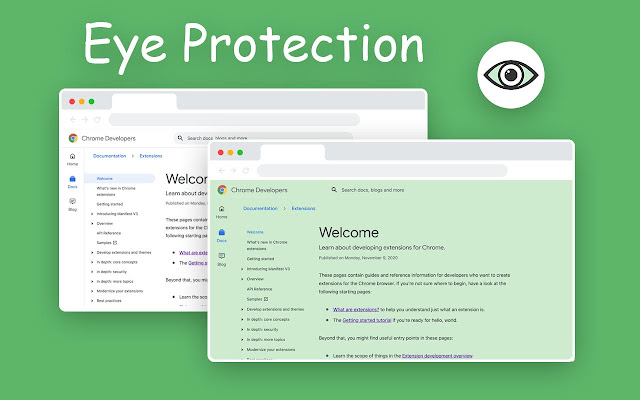 Eye Protection chrome谷歌浏览器插件_扩展第1张截图