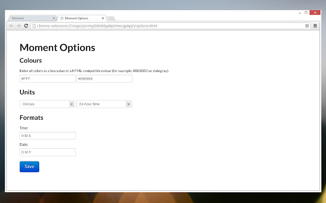 Moment chrome谷歌浏览器插件_扩展第3张截图