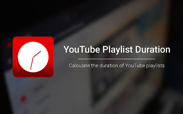 YouTube Playlist Duration chrome谷歌浏览器插件_扩展第1张截图