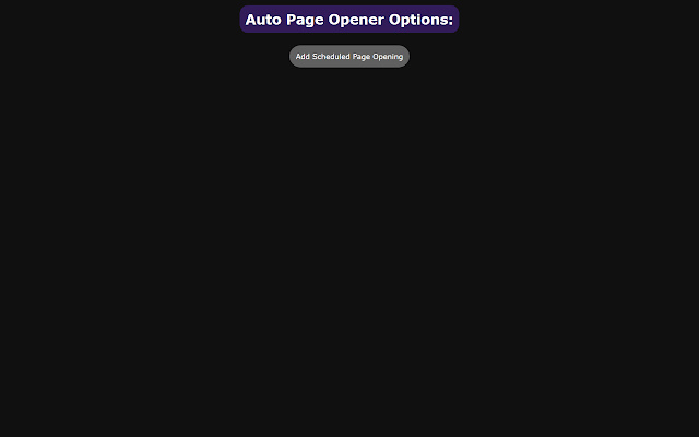 Auto Page Opener chrome谷歌浏览器插件_扩展第3张截图