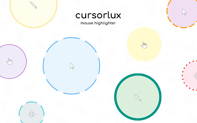 Cursorlux - Mouse Highlighter chrome谷歌浏览器插件_扩展第1张截图