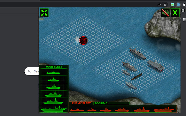 Battleship War Game chrome谷歌浏览器插件_扩展第1张截图