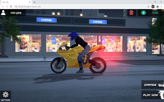 Extreme Motorcycle Simulator Game chrome谷歌浏览器插件_扩展第3张截图