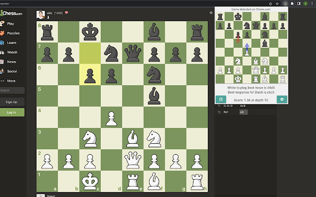 Mephisto Chess Extension chrome谷歌浏览器插件_扩展第2张截图