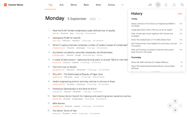 Modern for Hacker News chrome谷歌浏览器插件_扩展第2张截图