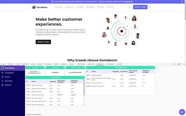 Kameleoon chrome谷歌浏览器插件_扩展第1张截图