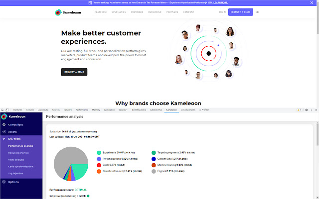 Kameleoon chrome谷歌浏览器插件_扩展第4张截图