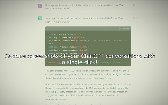 ShareGPT chrome谷歌浏览器插件_扩展第1张截图
