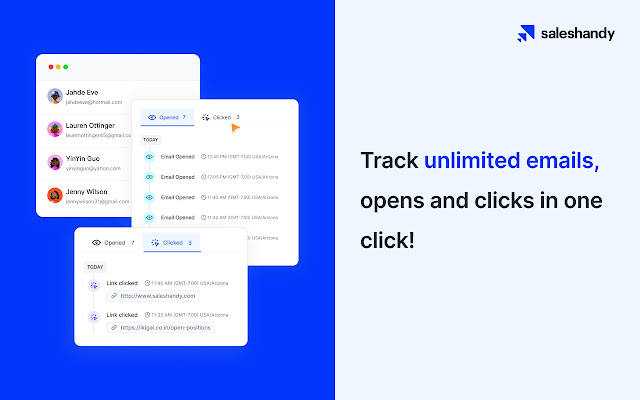 Saleshandy Connect: Email Tracker & Lookup chrome谷歌浏览器插件_扩展第1张截图