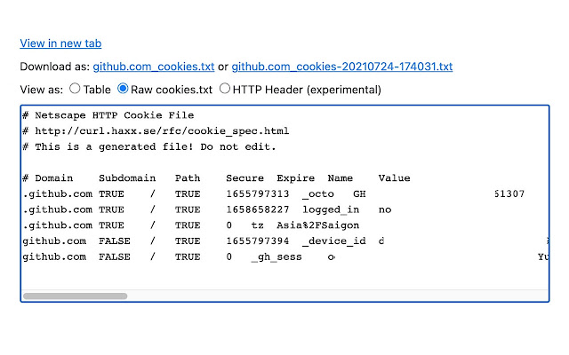 Open Cookies.txt chrome谷歌浏览器插件_扩展第3张截图